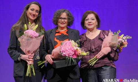 Fortaleza femenina. Mujeres, infinitas, abaraneras: Mª Isabel, Amanda, Mª del Mar
