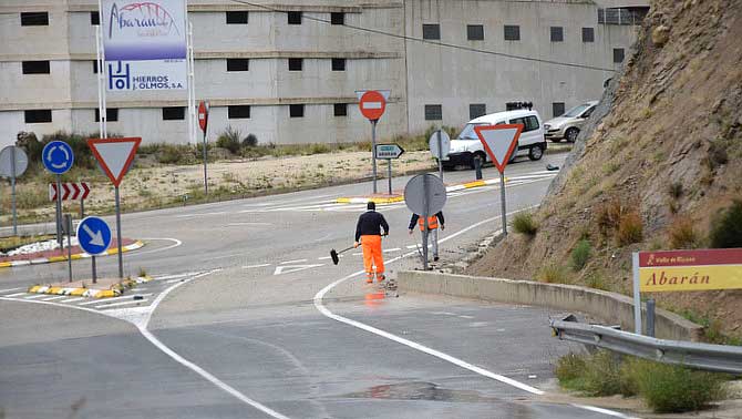 Entrada a Abarán desde Blanca
