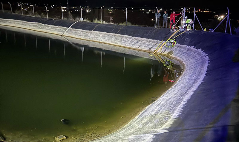 Balsa donde tuvo lugar el fatal accidente