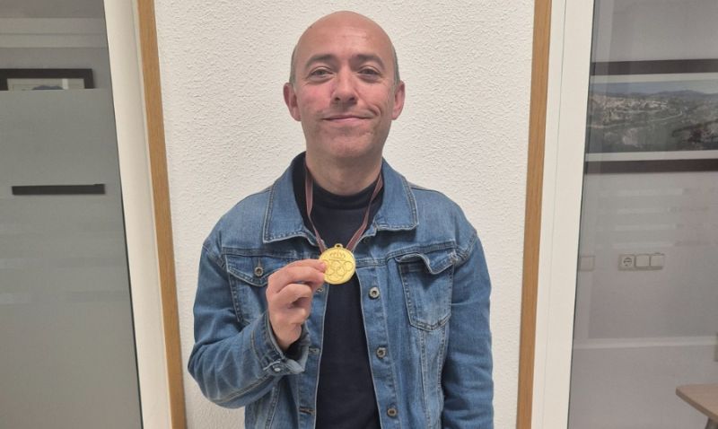 El abaranero Jesús David Montiel, campeón regional de salto de longitud