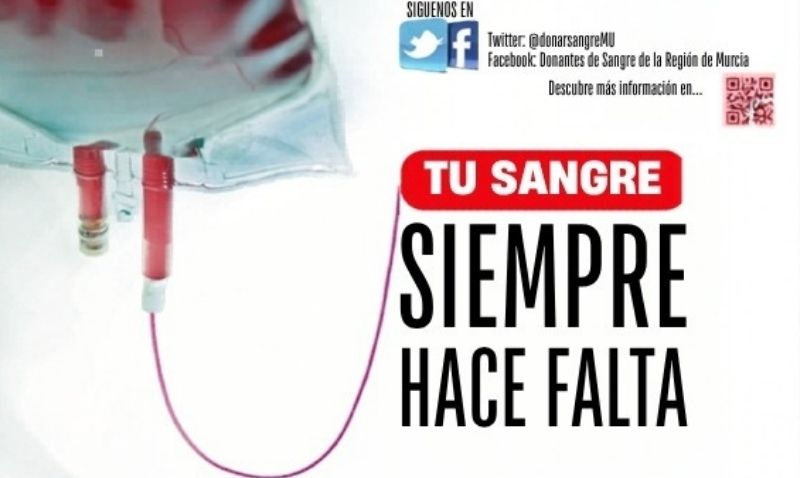 Abarán acoge una nueva jornada de donación de sangre el lunes 20 de abril