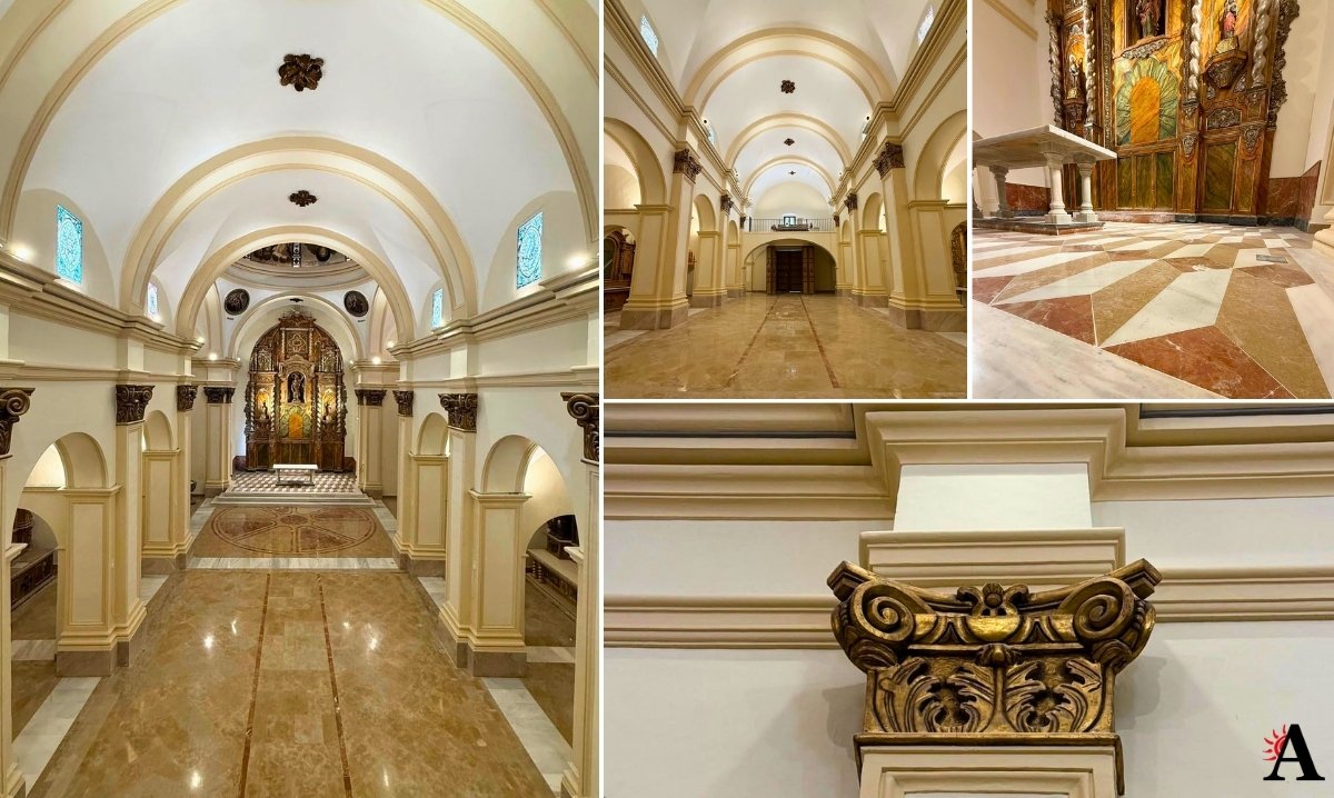 Primeras imágenes de la iglesia de San Pablo de Abarán tras las obras de restauración