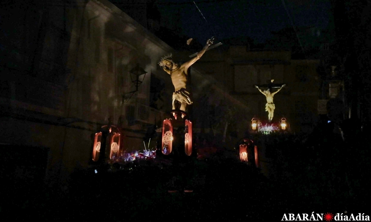Severísima Procesión del Silencio en la Semana Santa de Abarán 2026