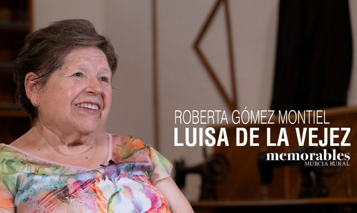 La abaranera 'Luisa de la Vejez' rescata de su memoria vivencias del Abarán del siglo XX