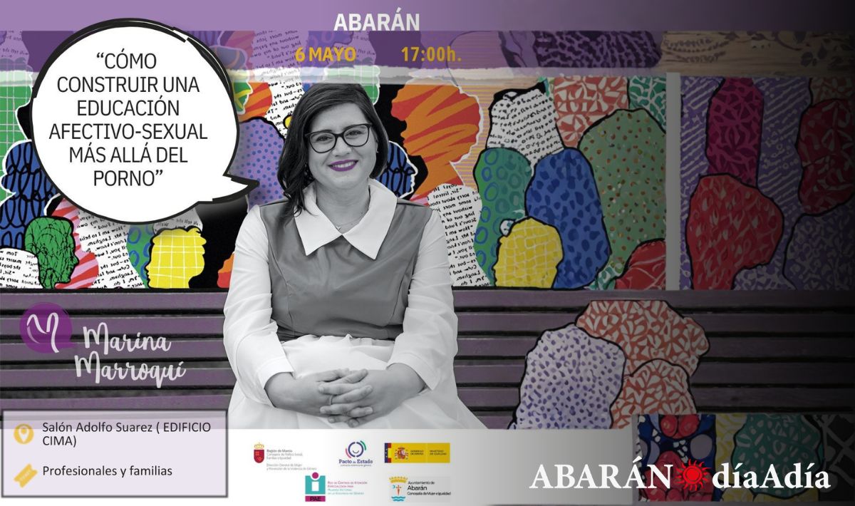 Abarán acogerá una formación sobre violencia de género con Marina Marroquí