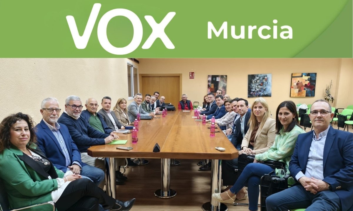 Abarán acoge una reunión de coordinación provincial de VOX Región de Murcia