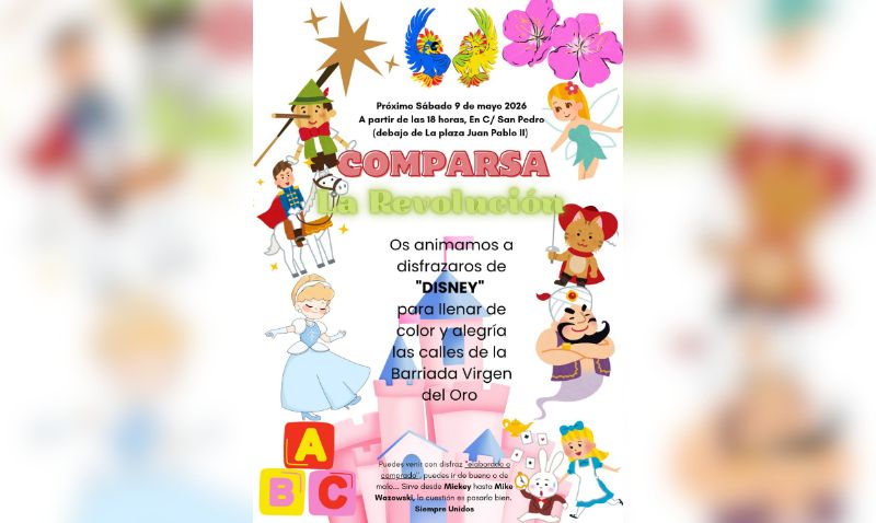 La barriada de San José Artesano invita a disfrazarse y participar en sus fiestas