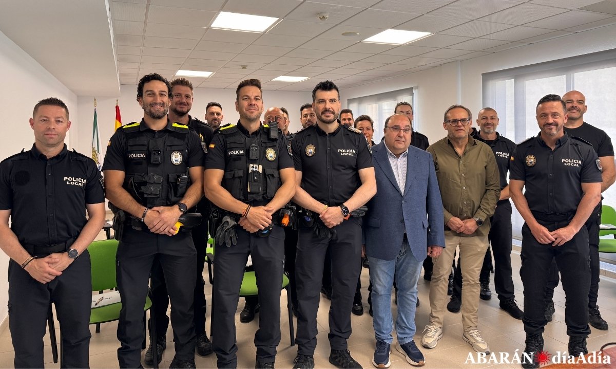 La Policía Local de Abarán participa en un curso intensivo sobre operativa policial