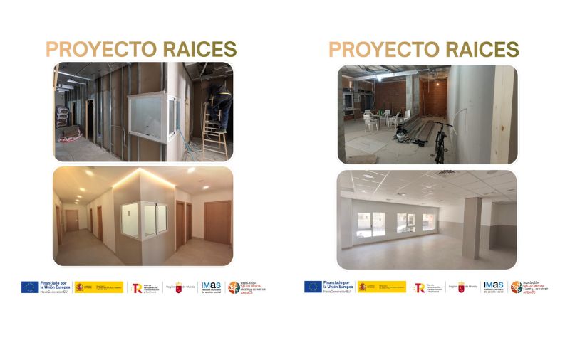 AFEMCE culmina el nuevo centro del Proyecto RAÍCES para la atención en salud mental