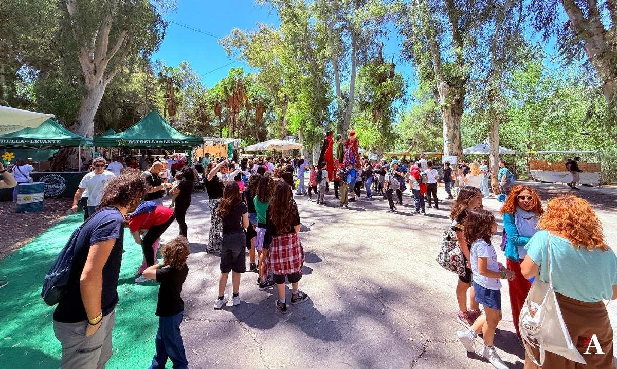 'El parque mágico' abrió sus puertas este sábado a la cultura y la música en Abarán