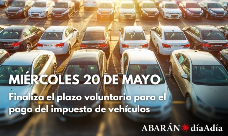 El próximo miércoles finaliza el plazo para el pago voluntario del impuesto de vehículos