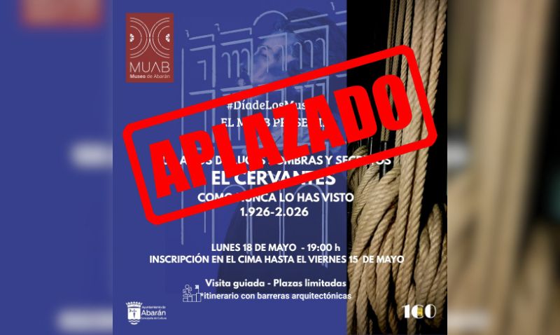 Se aplaza la actividad del Día de los Museos en el Cervantes tras dos días de luto