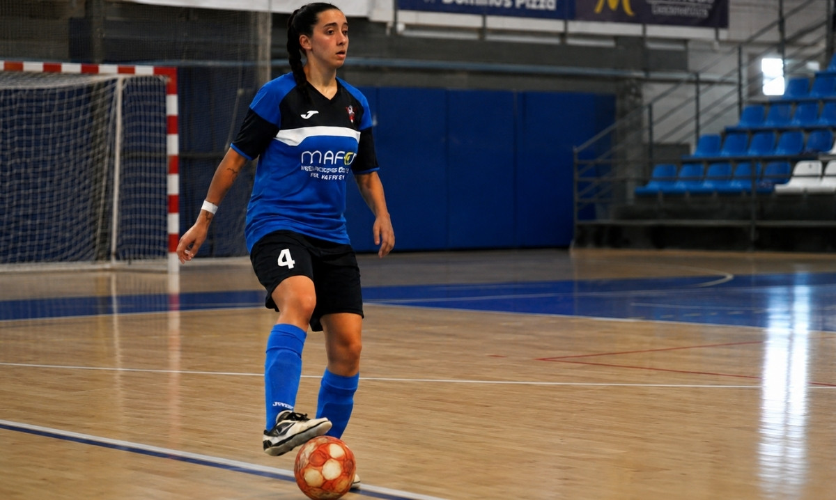 Carolina, la abaranera que puede hacer historia con el Cieza FS en la Copa Federación