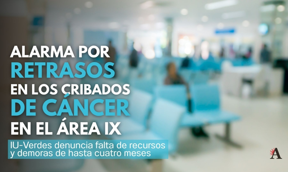 IU + Verdes Abarán: «La falta de recursos en el Área IX de Salud está costando vidas»