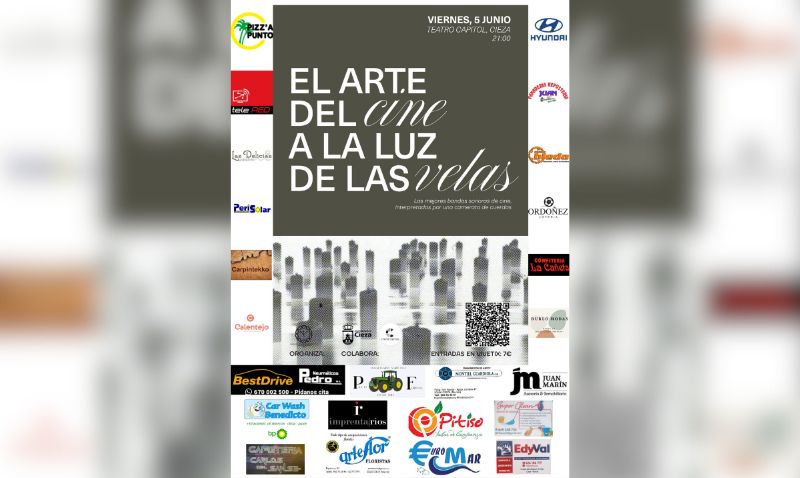El Teatro Capitol de Cieza se viste de gala para una noche de cine a la luz de las velas