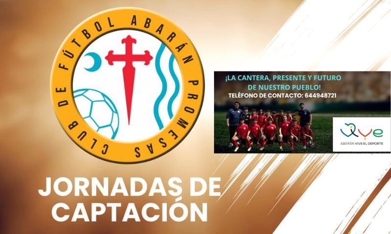 El Polideportivo Municipal acoge las jornadas de captación del CF Abarán Promesas
