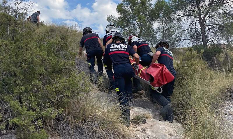 Imagen tomada por bomberos CEIS
