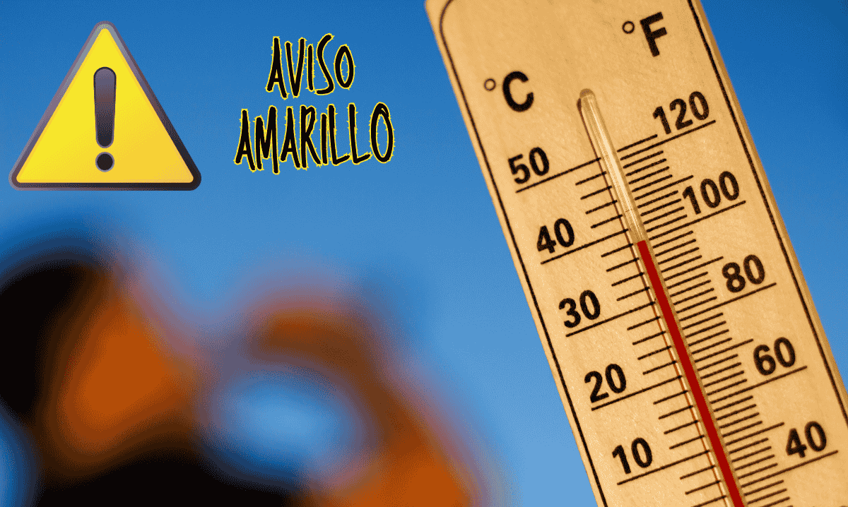 Primer aviso amarillo en Abarán por la subida de la temperatura de hasta 39 grados