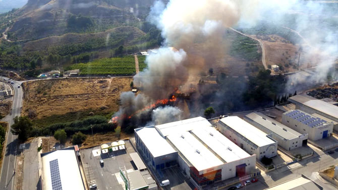 Imagen a&eacute;rea tomada desde el helic&oacute;ptero