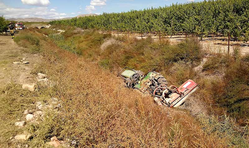 Imagen tomada y facilitada por los bomberos del CEIS