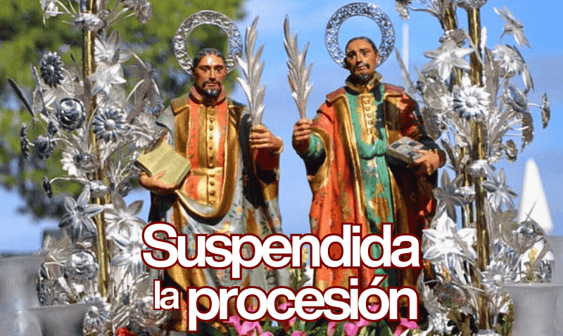 La Hermandad de San Cosme y San Damián suspende su procesión de esta mañana