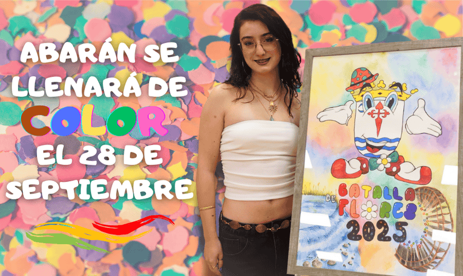 Laura Sánchez Mira firma el colorido cartel anunciador de la Batalla de Flores 2025
