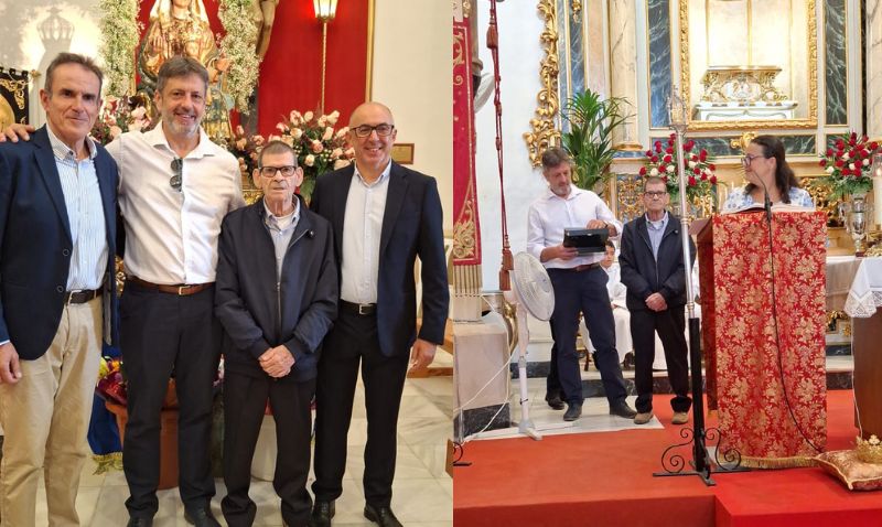 La Hermandad de la Virgen del Oro homenajea a Jesús Sánchez ‘Macoco’