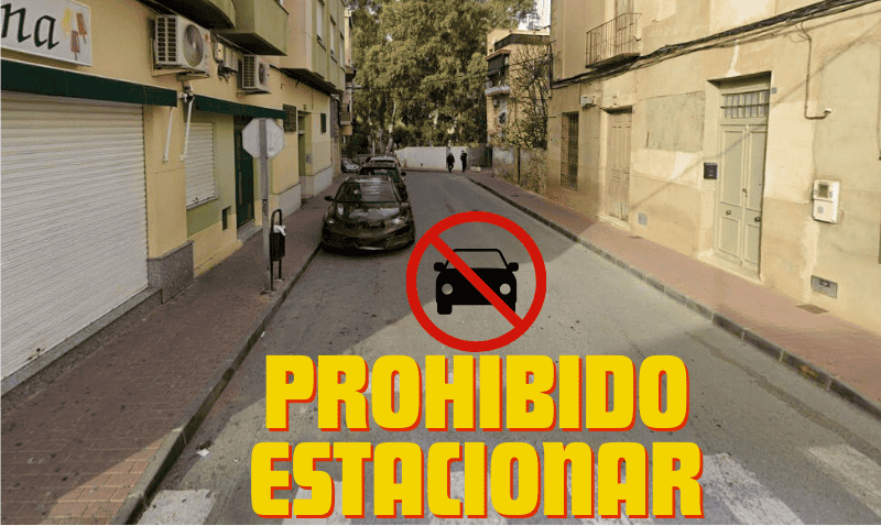 Corte al tráfico y prohibición de aparcar en un tramo de la calle Menéndez Pelayo