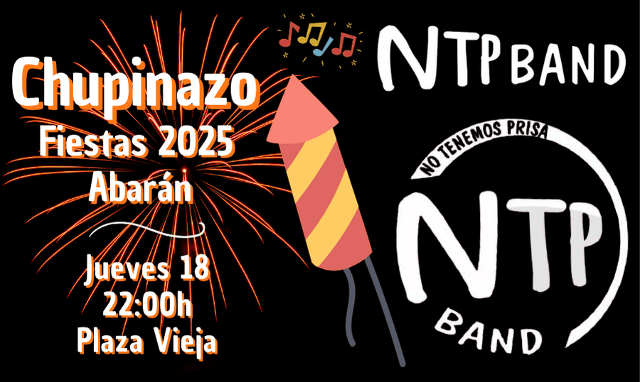 'No tenemos prisa' lanza hoy el chupinazo que inicia oficialmente las Fiestas de Abarán