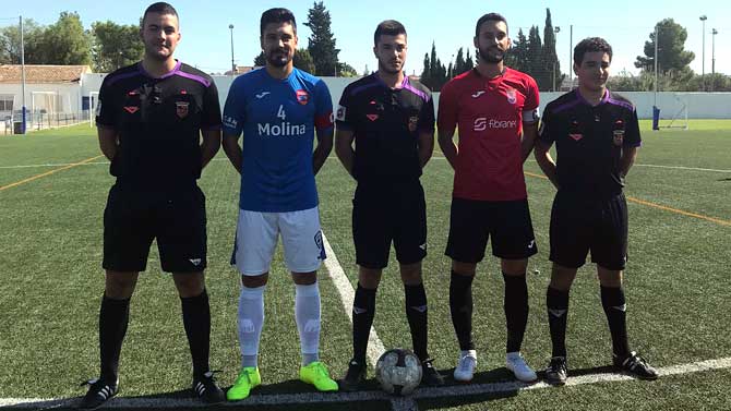 Javi Yelo, capitán del equipo y bigoleador