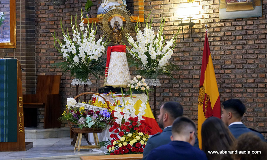 La Guardia Civil de Abarán honra a su patrona, la Virgen del Pilar, en el día de su festividad