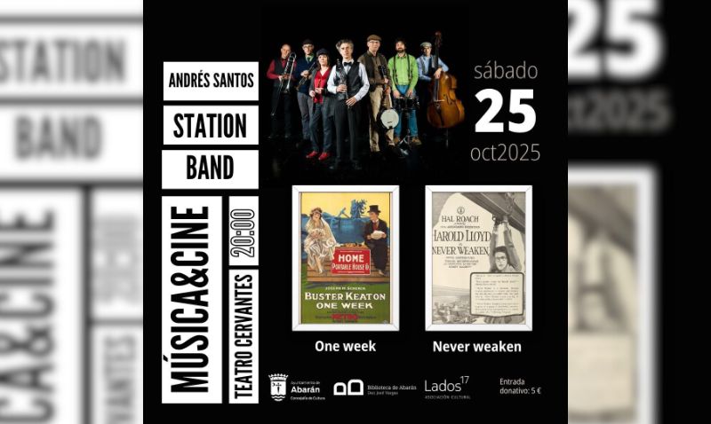 El Teatro Cervantes acoge un espectáculo de cine mudo con música en directo