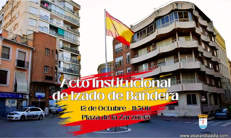 Abarán celebrará el Día de la Hispanidad con un acto institucional de izado de bandera