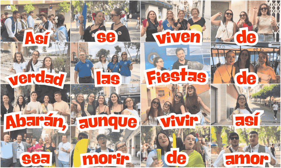 Las Fiestas de Abarán recogidas con humor en un videoclip casero, tierno y muy divertido
