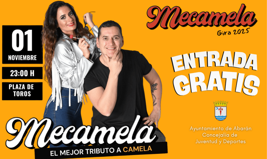 Si eres fan de Camela el 1 de noviembre tienes una cita en la Plaza de Toros de Abarán