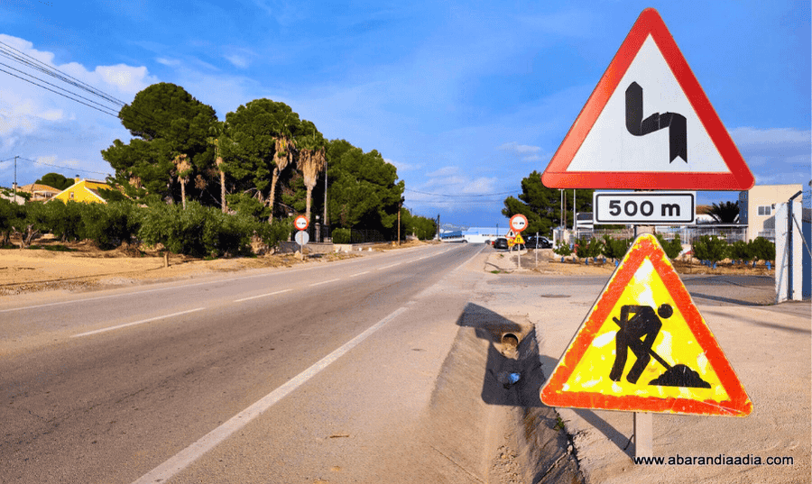 Comienzan las obras de las dos nuevas rotondas en el principal acceso a Abarán