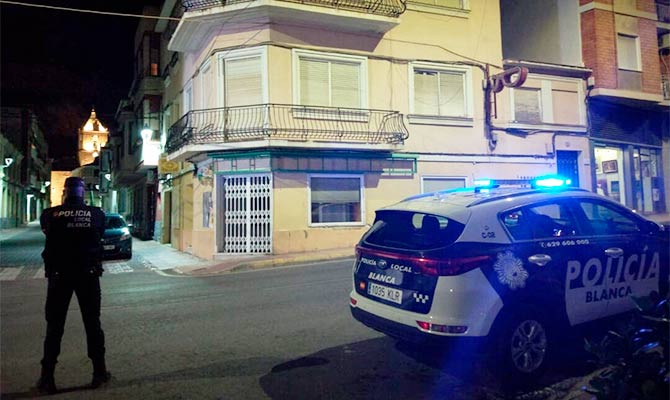 Control Policial en la Gran V&iacute;a