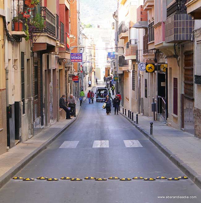 Uno de los puntos instalados en la calle Dr. Molina