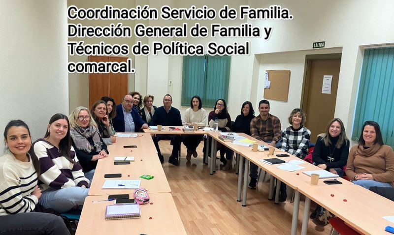 Abarán reúne a los Servicios Sociales de la comarca para coordinar la atención familiar