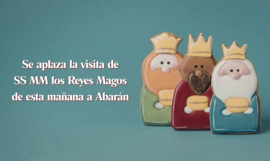 El mal tiempo obliga a los Reyes Magos a posponer la visita anunciada hoy en Abarán