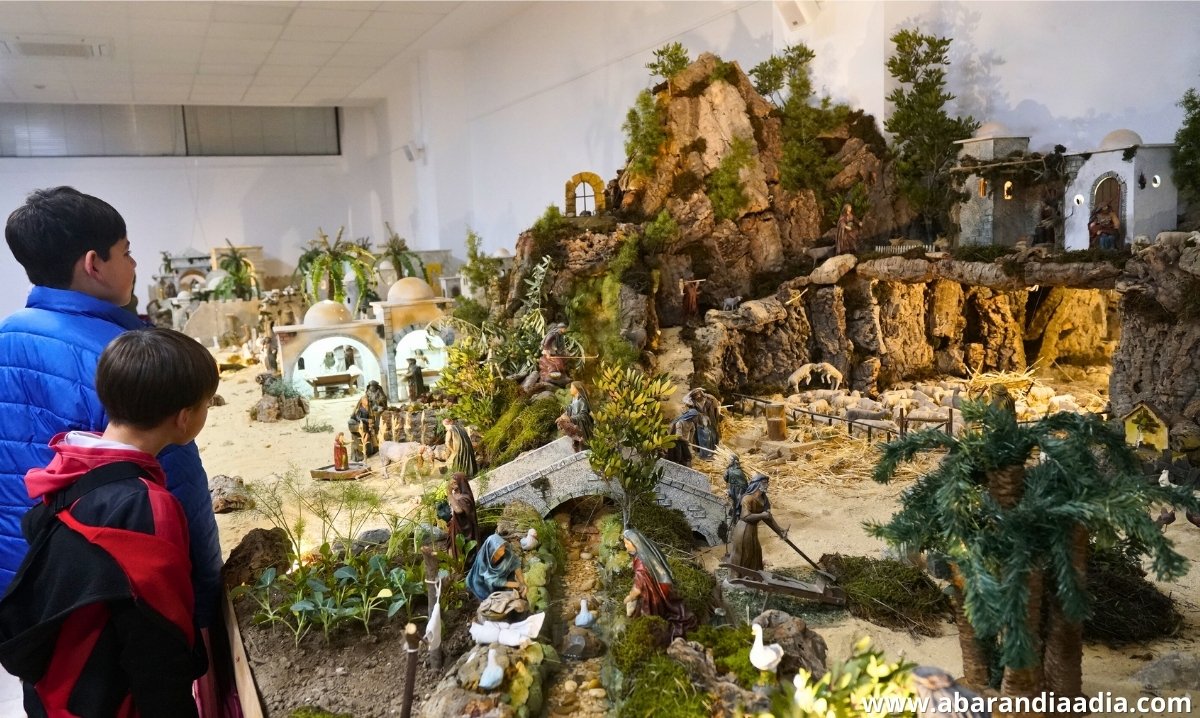 El Belén Municipal de Abarán abre sus puertas en la Sala Adolfo Suárez del CIMA
