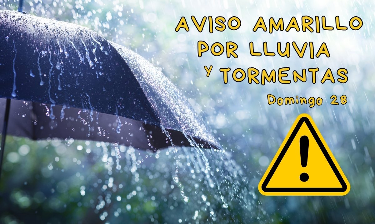 Abarán en aviso amarillo por lluvias que pueden dejar 15 litros en una hora
