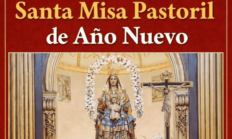 El Santuario de la Virgen del Oro acogerá la misa pastoril en el día de Año Nuevo