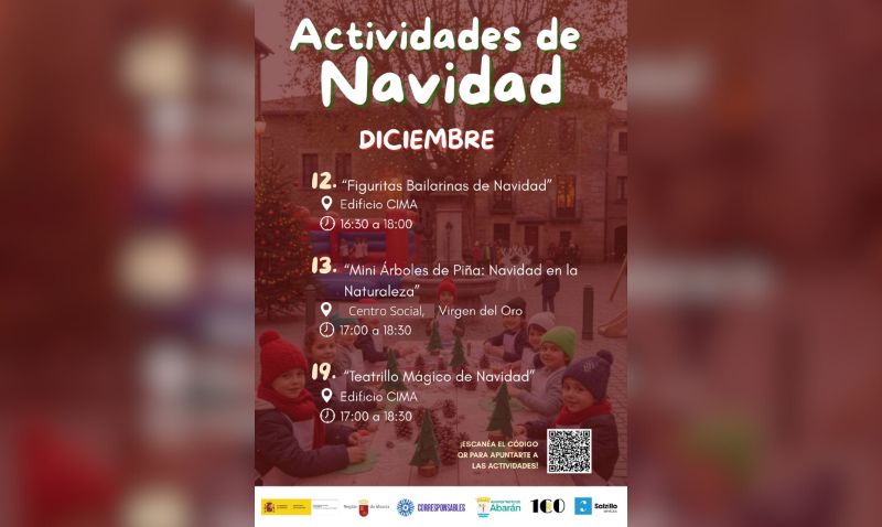 Abarán organiza talleres navideños para los más pequeños durante diciembre