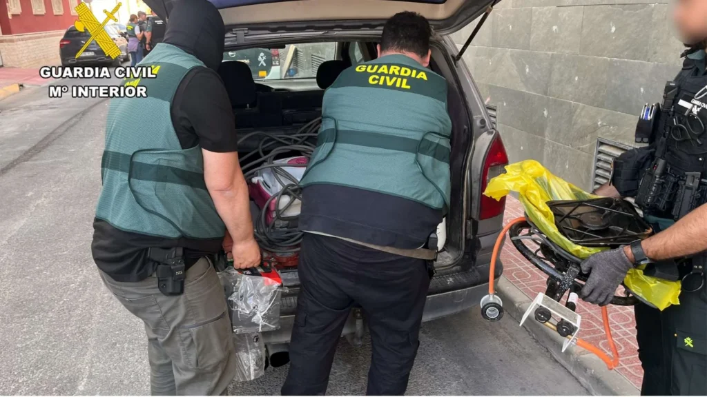 Desarticulada banda que operaba en varios municipios, entre ellos Abaran (1)