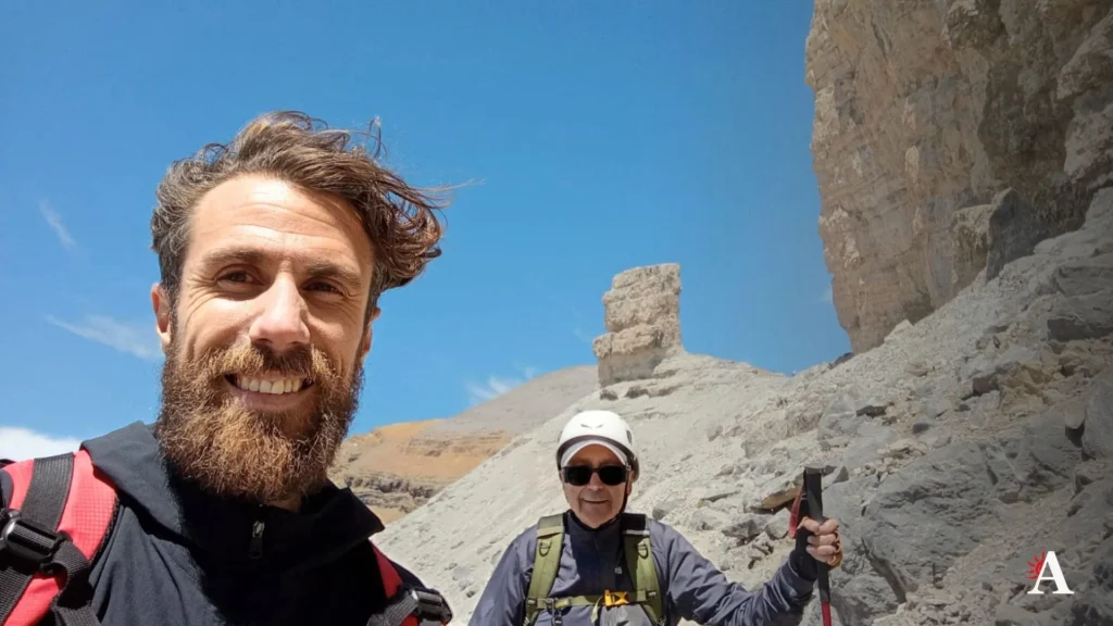 Dos abaraneros coronan el Pico Taillon (1)