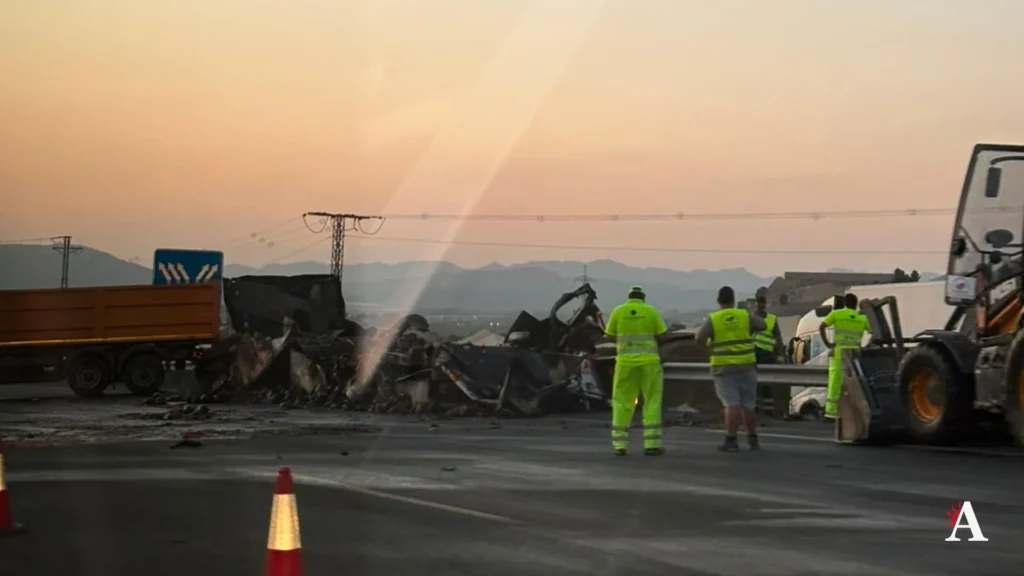 Fotografia camion incendio 2